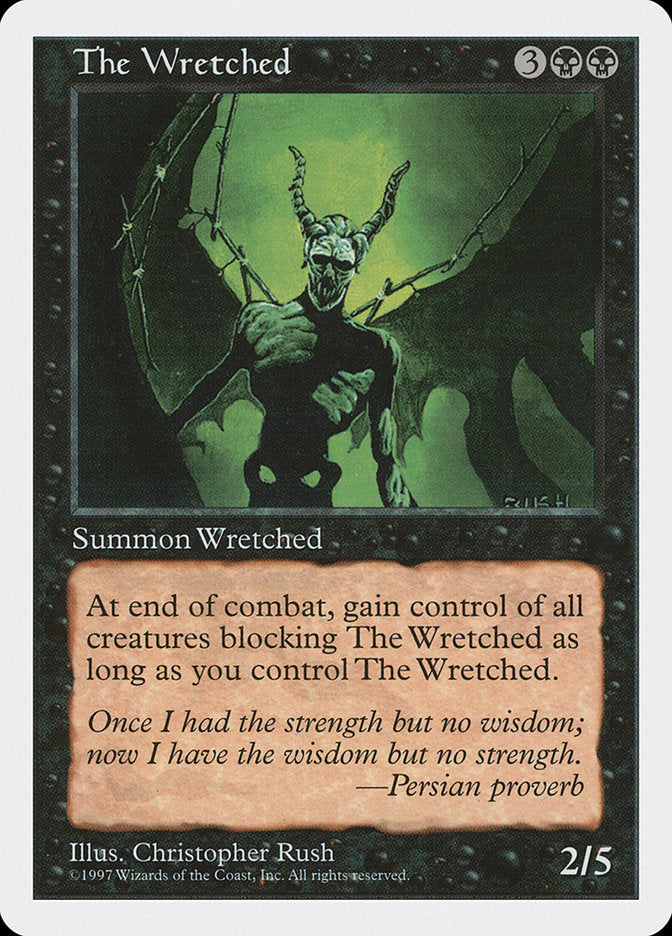 The Wretched [Fifth Edition] | Galaxy Games LLC