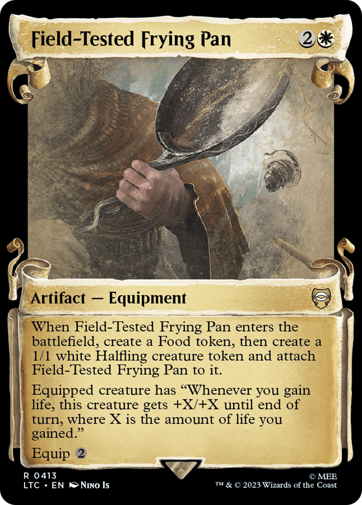 Field-Tested Frying Pan [The Lord of the Rings: Tales of Middle-Earth Commander Showcase Scrolls] | Galaxy Games LLC