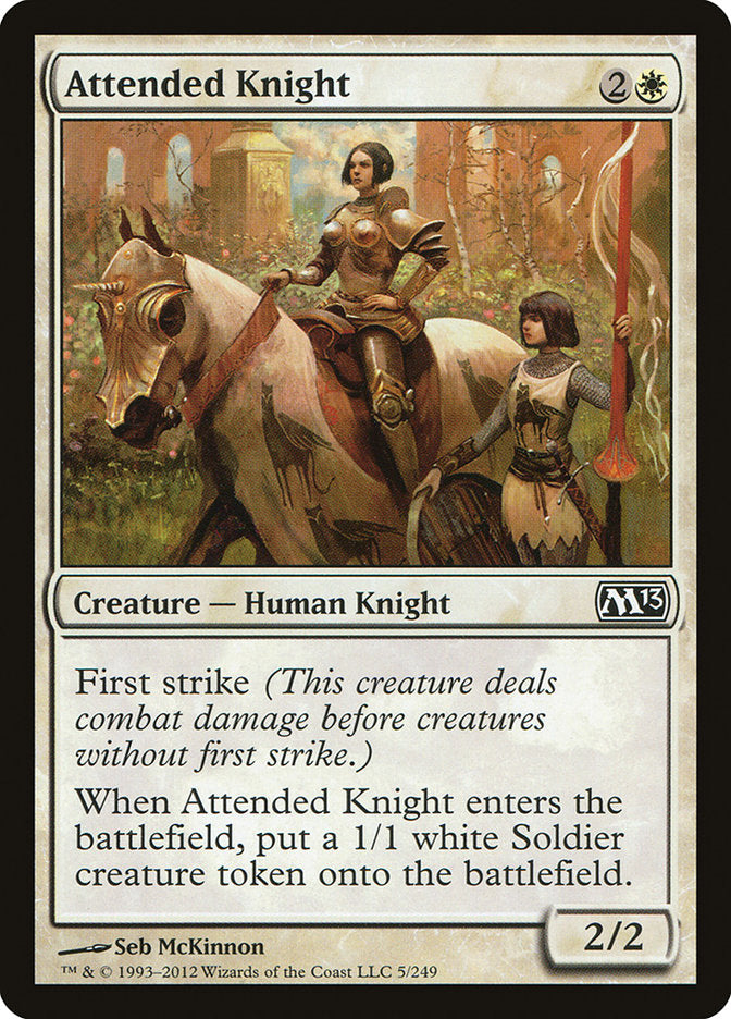 Attended Knight [Magic 2013] | Galaxy Games LLC