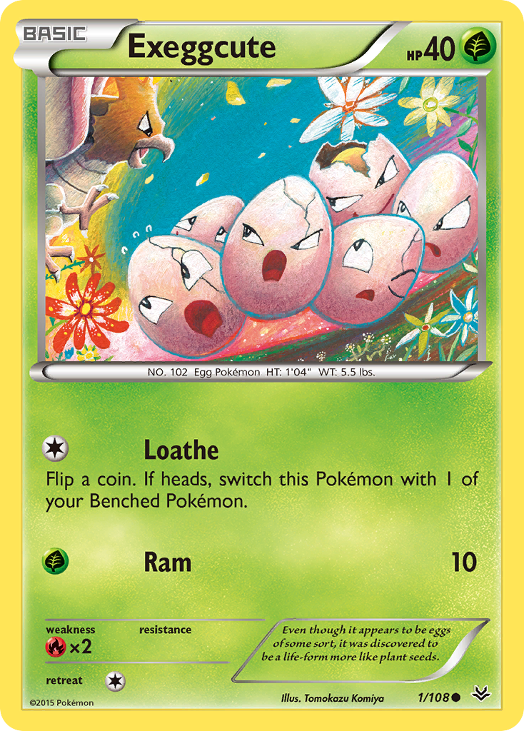 Exeggcute (1/108) [XY: Roaring Skies] | Galaxy Games LLC