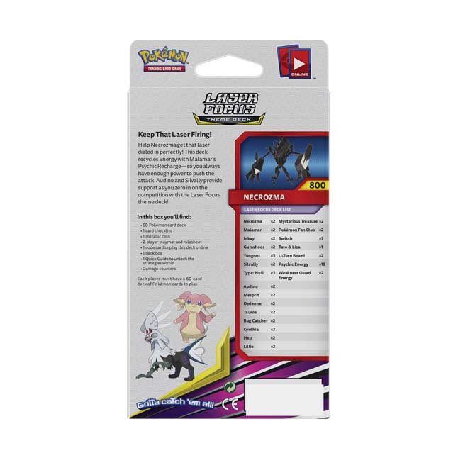 Sun & Moon: Unified Minds - Theme Deck (Laser Focus) | Galaxy Games LLC