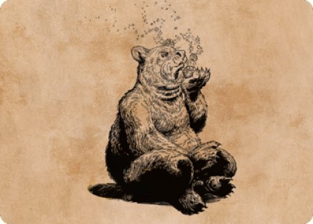 Wilson, Refined Grizzly Art Card [Commander Legends: Battle for Baldur's Gate Art Series] | Galaxy Games LLC
