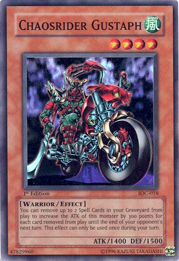 Chaosrider Gustaph [IOC-018] Super Rare | Galaxy Games LLC