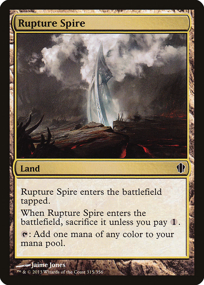 Rupture Spire [Commander 2013] | Galaxy Games LLC