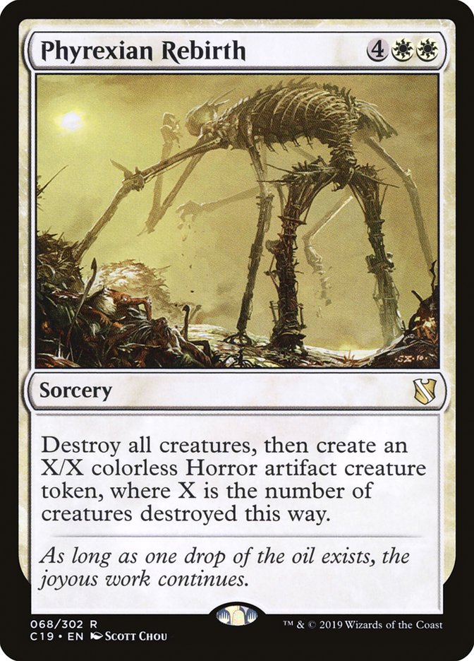 Phyrexian Rebirth [Commander 2019] | Galaxy Games LLC