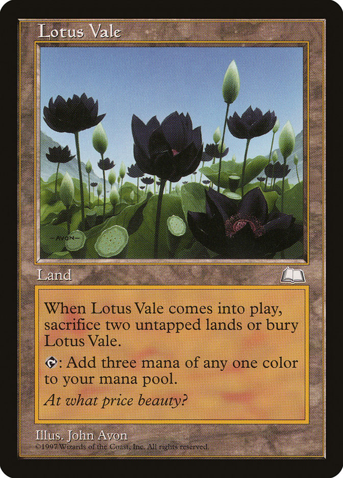 Lotus Vale [Weatherlight] | Galaxy Games LLC