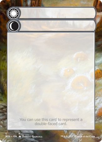 Helper Card (5/9) [Innistrad: Midnight Hunt Tokens] | Galaxy Games LLC