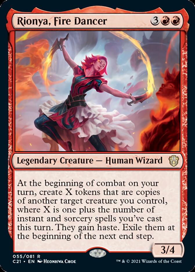 Rionya, Fire Dancer [Commander 2021] | Galaxy Games LLC