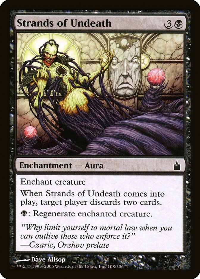 Strands of Undeath [Ravnica: City of Guilds] | Galaxy Games LLC