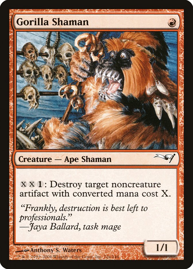 Gorilla Shaman [Coldsnap Theme Decks] | Galaxy Games LLC