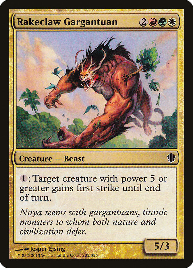 Rakeclaw Gargantuan [Commander 2013] | Galaxy Games LLC