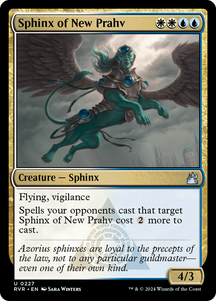 Sphinx of New Prahv [Ravnica Remastered] | Galaxy Games LLC