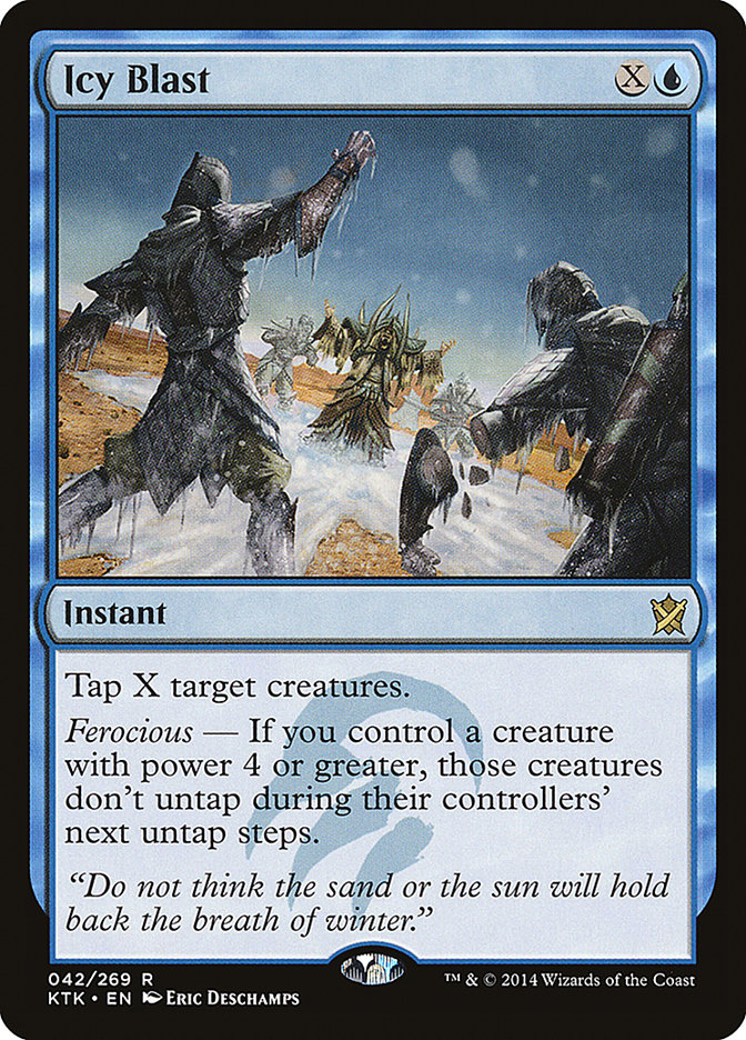 Icy Blast [Khans of Tarkir] | Galaxy Games LLC