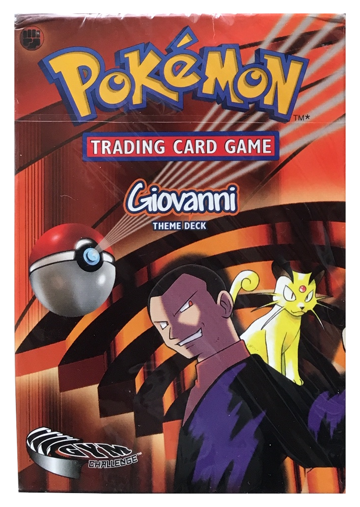 Gym Challenge - Theme Deck (Giovanni) | Galaxy Games LLC