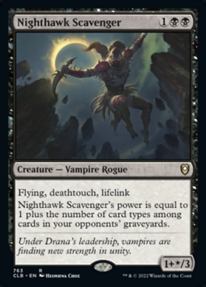 Nighthawk Scavenger [Commander Legends: Battle for Baldur's Gate] | Galaxy Games LLC