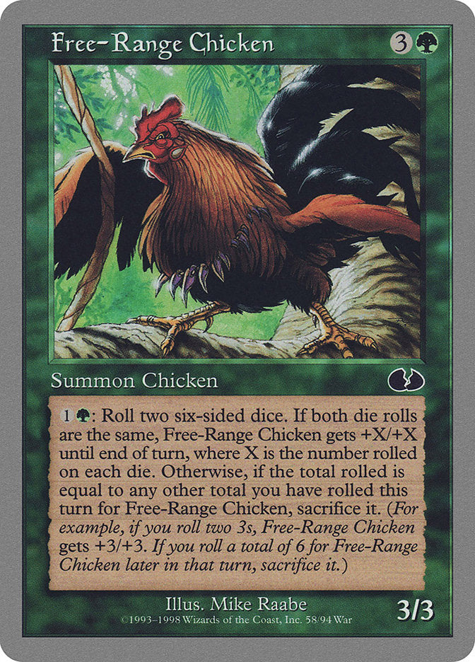 Free-Range Chicken [Unglued] | Galaxy Games LLC