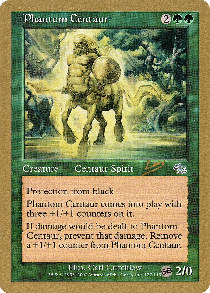 Phantom Centaur (Raphael Levy) (SB) [World Championship Decks 2002] | Galaxy Games LLC