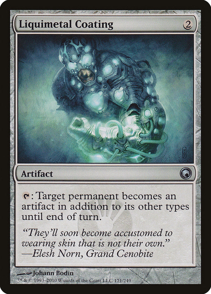 Liquimetal Coating [Scars of Mirrodin] | Galaxy Games LLC