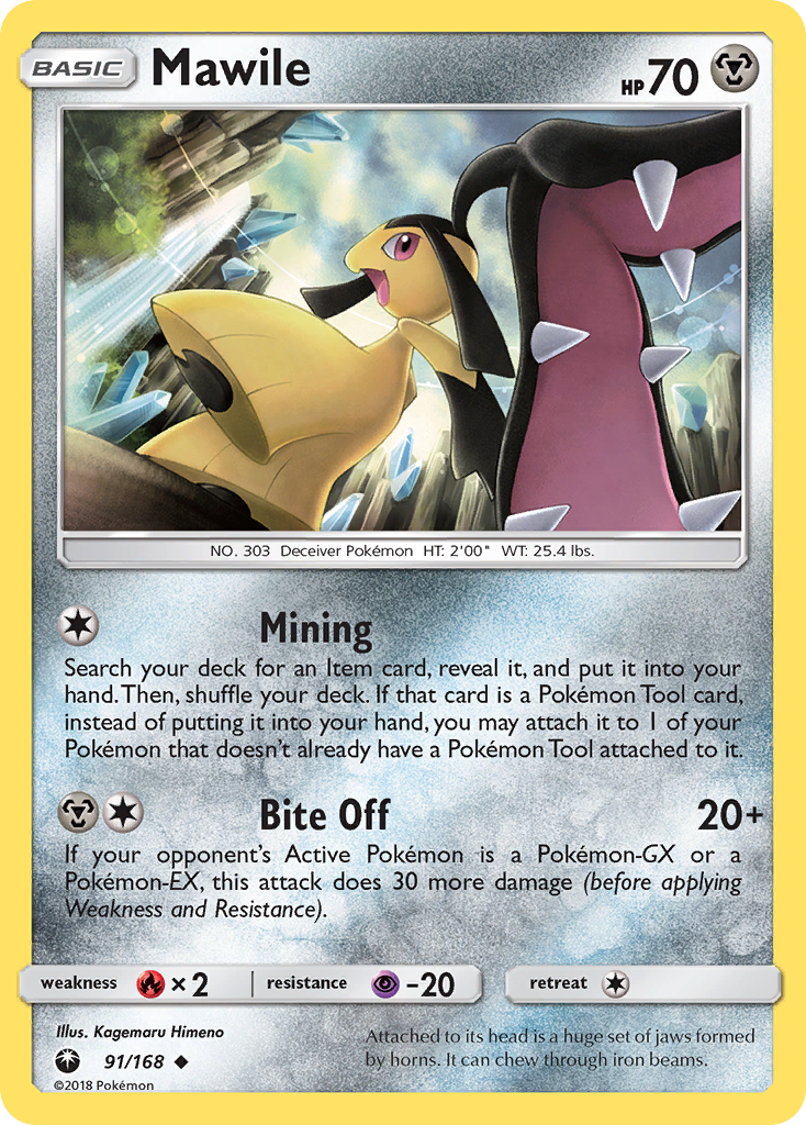 Mawile (91/168) [Sun & Moon: Celestial Storm] | Galaxy Games LLC