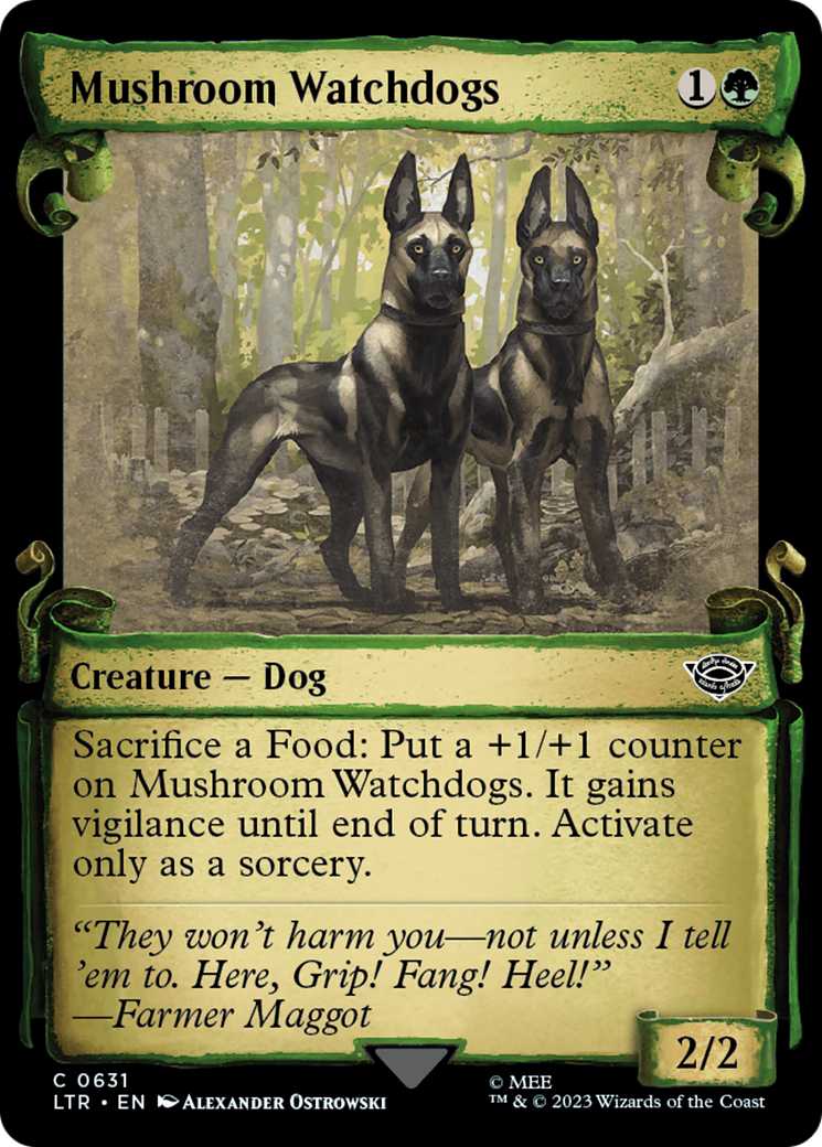 Mushroom Watchdogs [The Lord of the Rings: Tales of Middle-Earth Showcase Scrolls] | Galaxy Games LLC