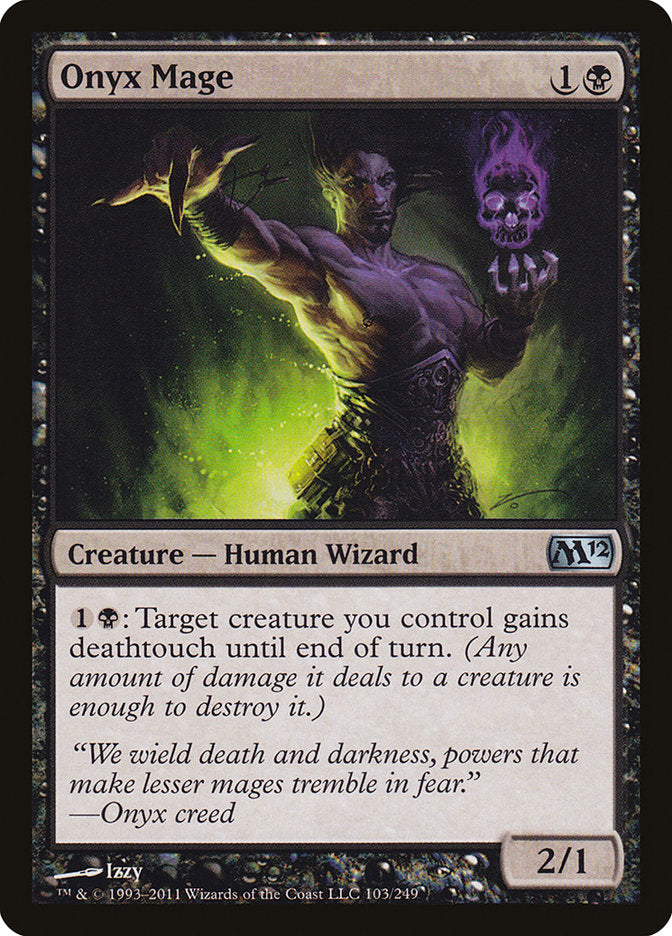 Onyx Mage [Magic 2012] | Galaxy Games LLC