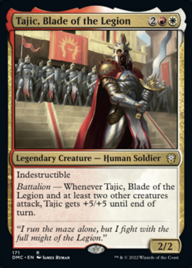 Tajic, Blade of the Legion [Dominaria United Commander] | Galaxy Games LLC