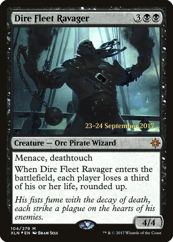 Dire Fleet Ravager [Ixalan Prerelease Promos] | Galaxy Games LLC