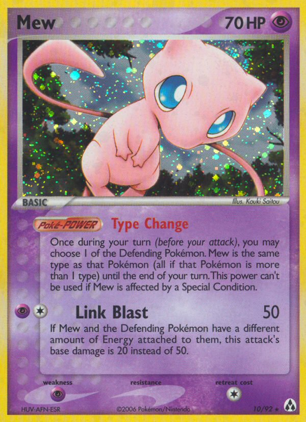 Mew (10/92) [EX: Legend Maker] | Galaxy Games LLC