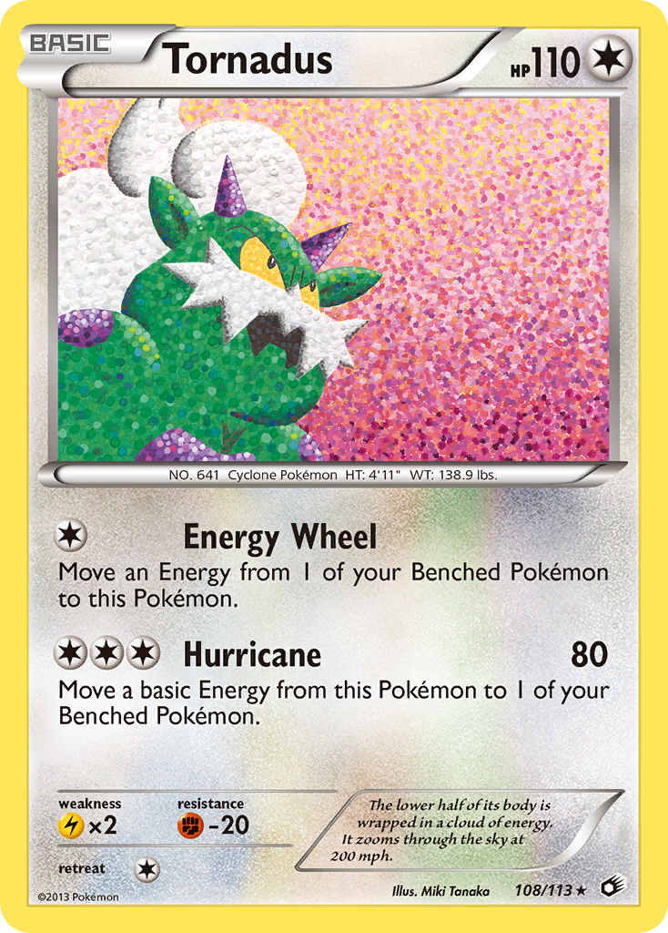 Tornadus (108/113) [Black & White: Legendary Treasures] | Galaxy Games LLC