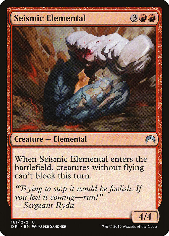 Seismic Elemental [Magic Origins] | Galaxy Games LLC