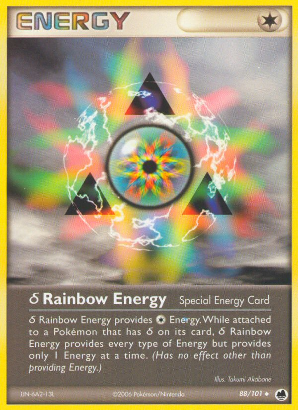 Rainbow Energy (88/101) (Delta Species) [EX: Dragon Frontiers] | Galaxy Games LLC