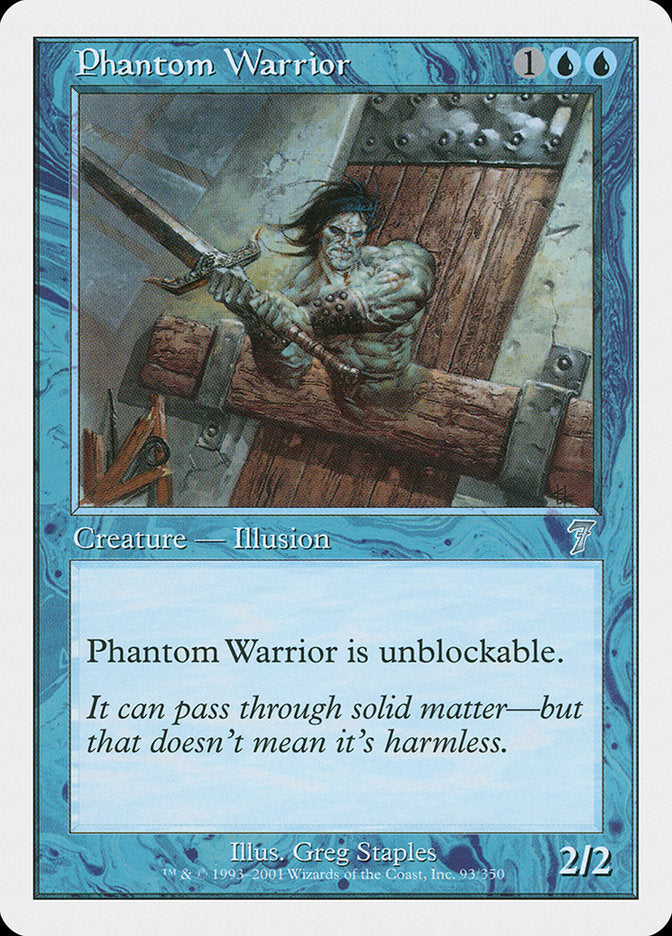 Phantom Warrior [Seventh Edition] | Galaxy Games LLC