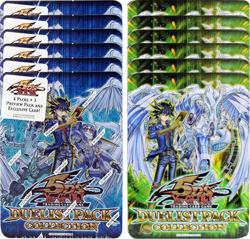 Collection Tin - Duelist Pack Display (Green & Blue) | Galaxy Games LLC