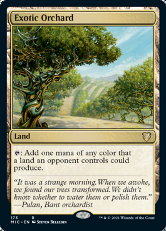 Exotic Orchard [Innistrad: Midnight Hunt Commander] | Galaxy Games LLC