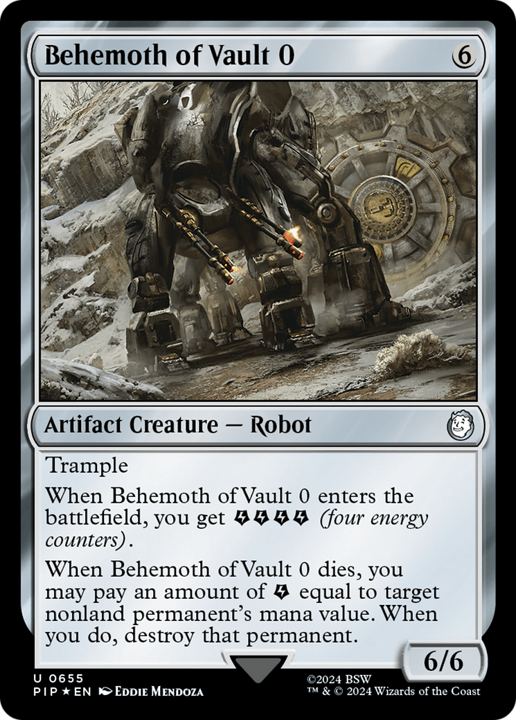 Behemoth of Vault 0 (Surge Foil) [Fallout] | Galaxy Games LLC