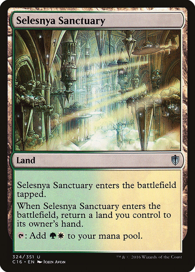 Selesnya Sanctuary [Commander 2016] | Galaxy Games LLC