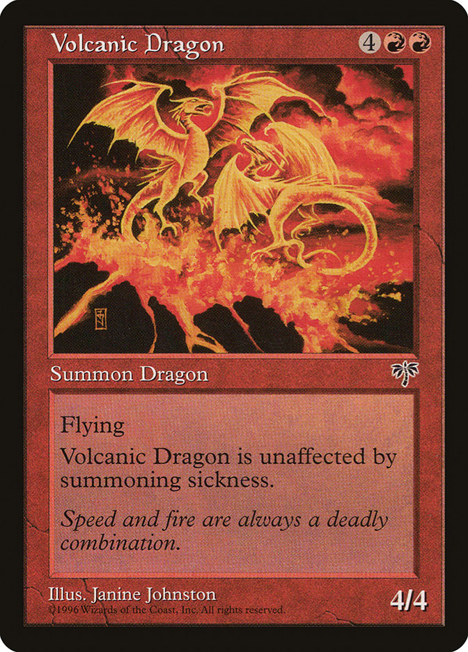 Volcanic Dragon [Mirage] | Galaxy Games LLC