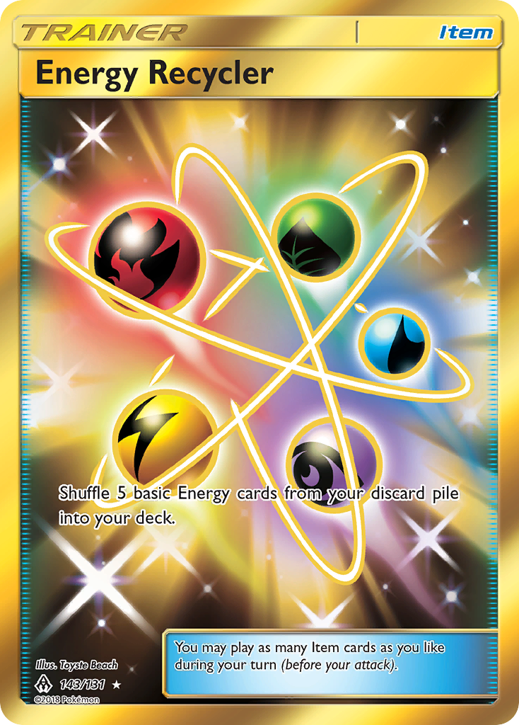 Energy Recycler (143/131) [Sun & Moon: Forbidden Light] | Galaxy Games LLC