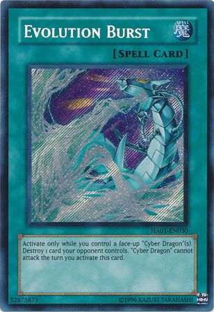 Evolution Burst [HA01-EN030] Secret Rare | Galaxy Games LLC