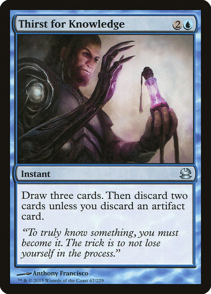 Thirst for Knowledge [Modern Masters] | Galaxy Games LLC