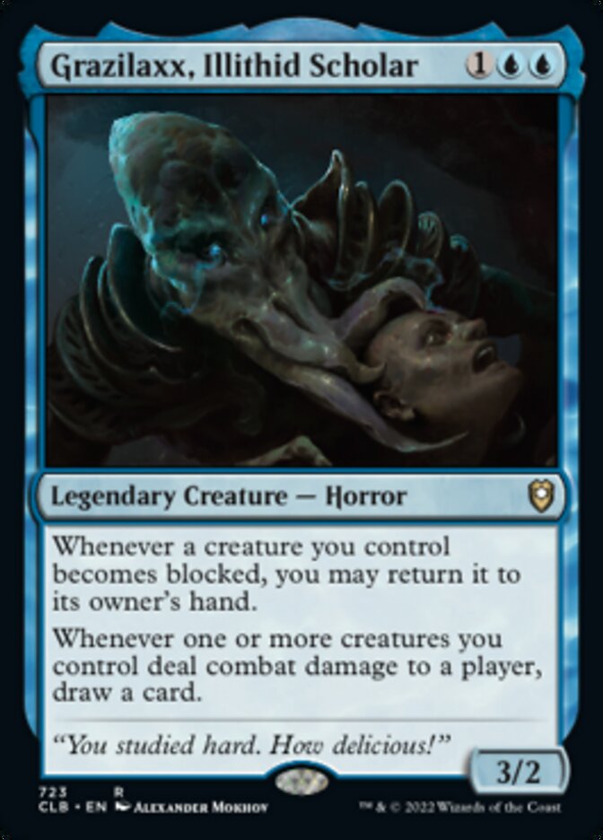 Grazilaxx, Illithid Scholar [Commander Legends: Battle for Baldur's Gate] | Galaxy Games LLC