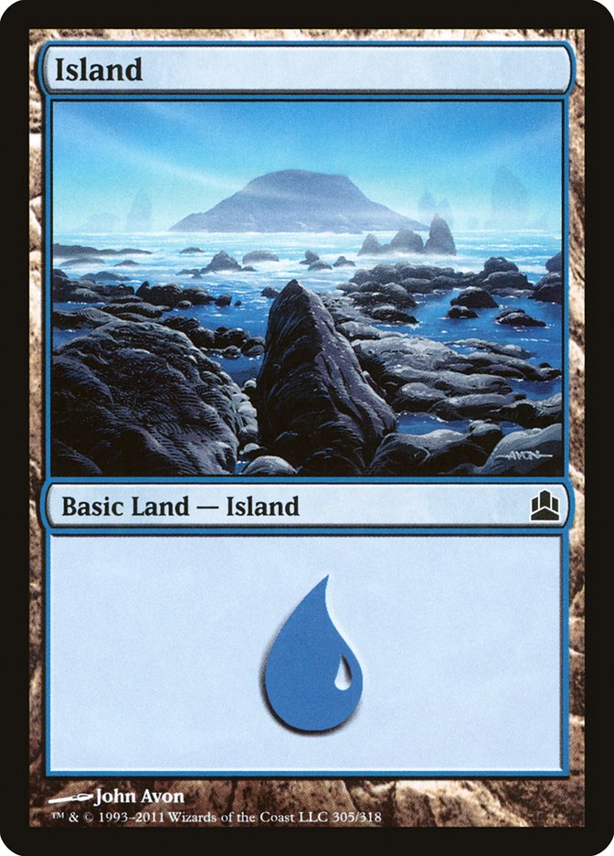 Island (305) [Commander 2011] | Galaxy Games LLC