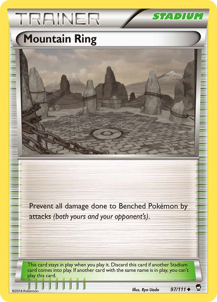 Mountain Ring (97/111) [XY: Furious Fists] | Galaxy Games LLC