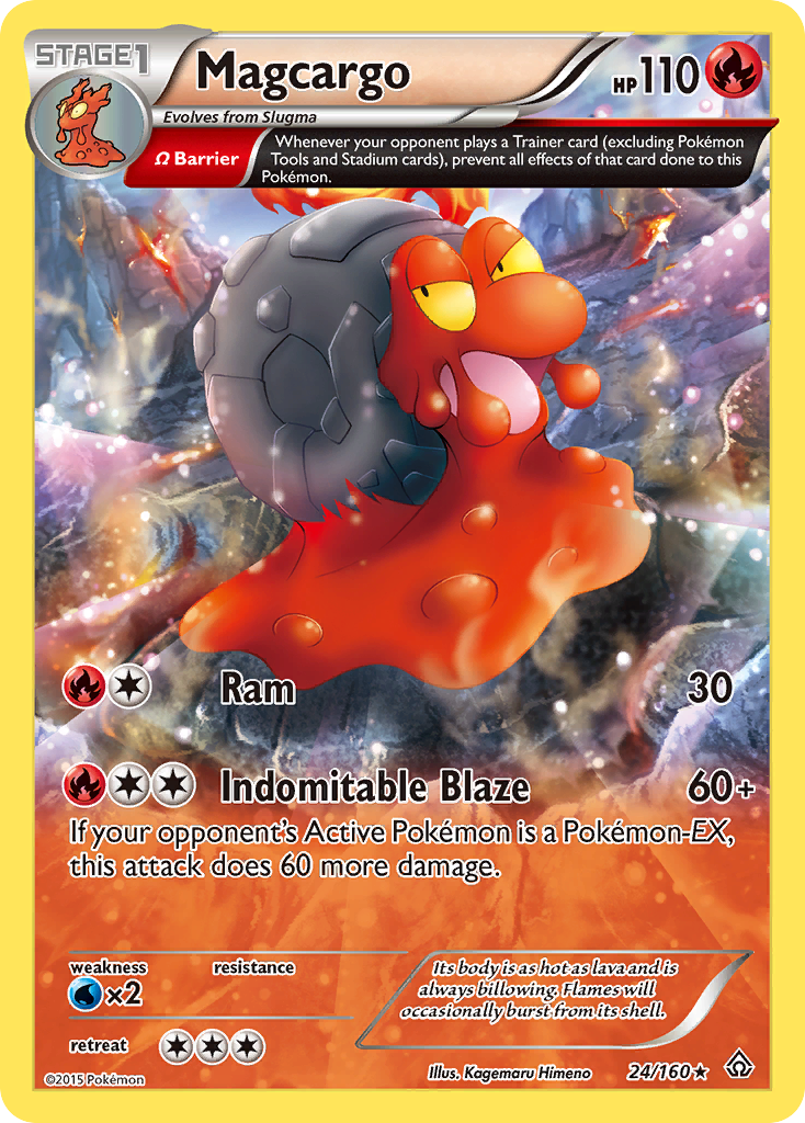 Magcargo (24/160) [XY: Primal Clash] | Galaxy Games LLC