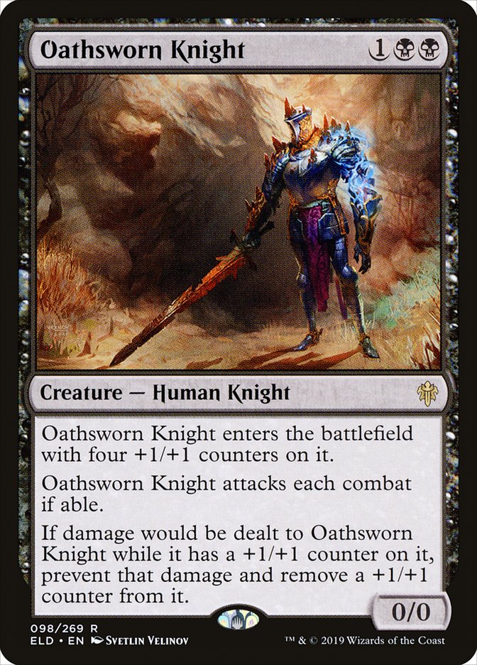 Oathsworn Knight [Throne of Eldraine] | Galaxy Games LLC