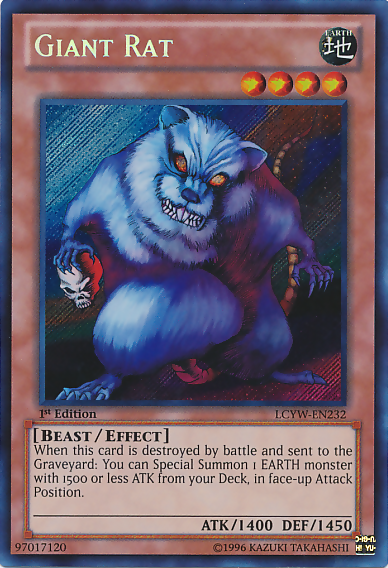 Giant Rat [LCYW-EN232] Secret Rare | Galaxy Games LLC