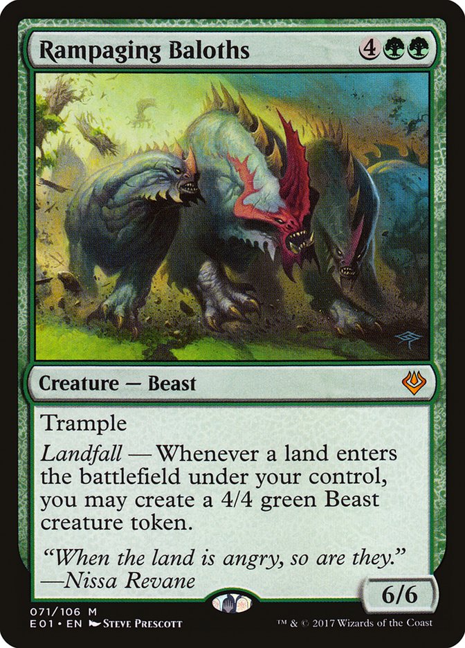 Rampaging Baloths [Archenemy: Nicol Bolas] | Galaxy Games LLC