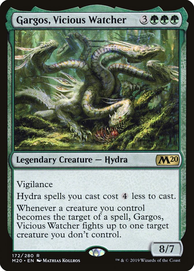 Gargos, Vicious Watcher [Core Set 2020] | Galaxy Games LLC