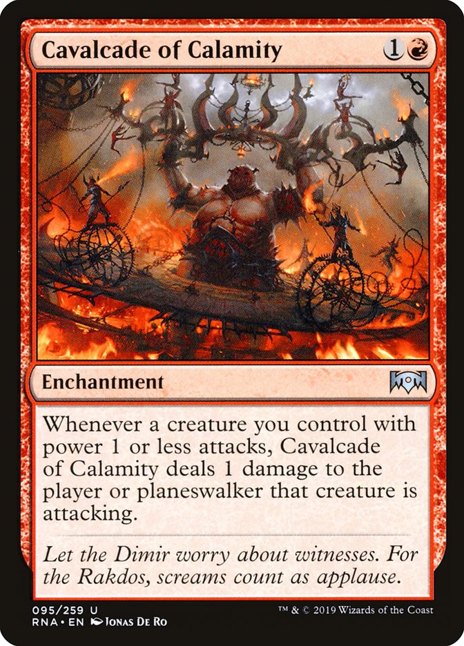 Cavalcade of Calamity [Ravnica Allegiance] | Galaxy Games LLC