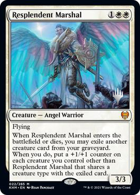 Resplendent Marshal (Promo Pack) [Kaldheim Promos] | Galaxy Games LLC